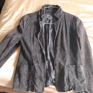 Leather Blazer